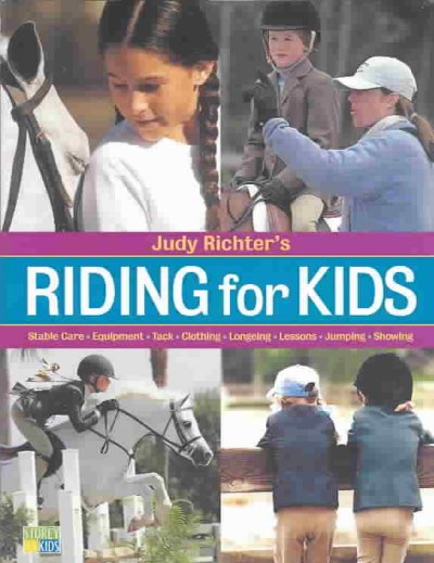 Judy Richter's riding for kids.