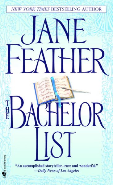 The bachelor list / Jane Feather.