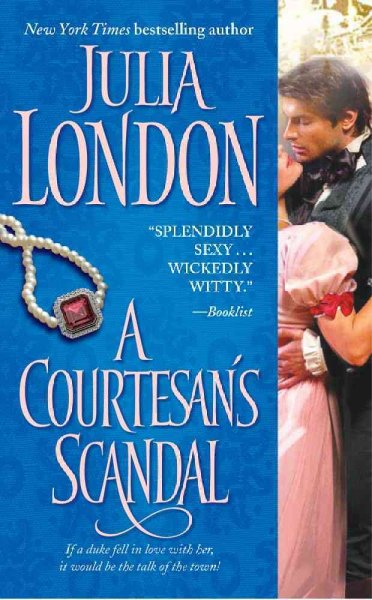 A courtesan's scandal [Paperback]