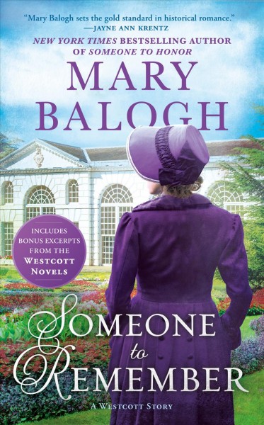 Someone to remember : a Westcott story / Mary Balogh.